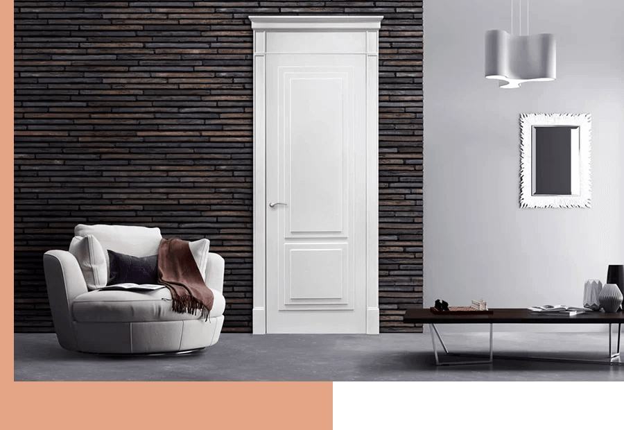 Dobre drzwi w kolorze białym, dostępne w mieście Lublin